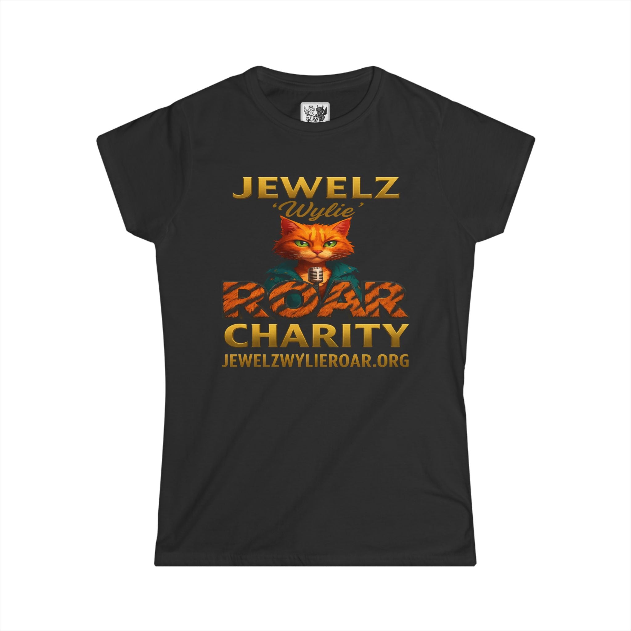T-shirt caritatif Jewelz « Wylie » Roar pour femme