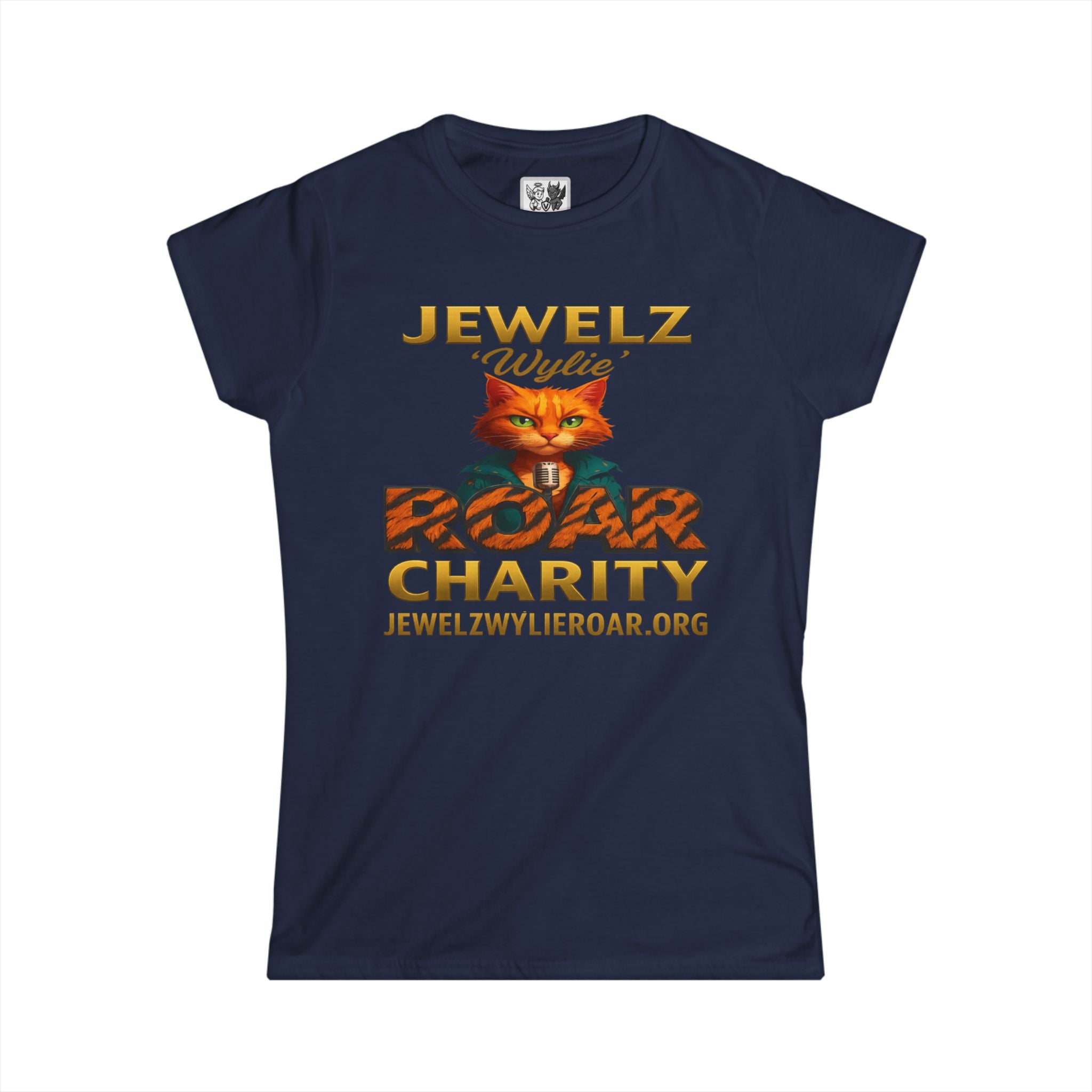 T-shirt caritatif Jewelz « Wylie » Roar pour femme