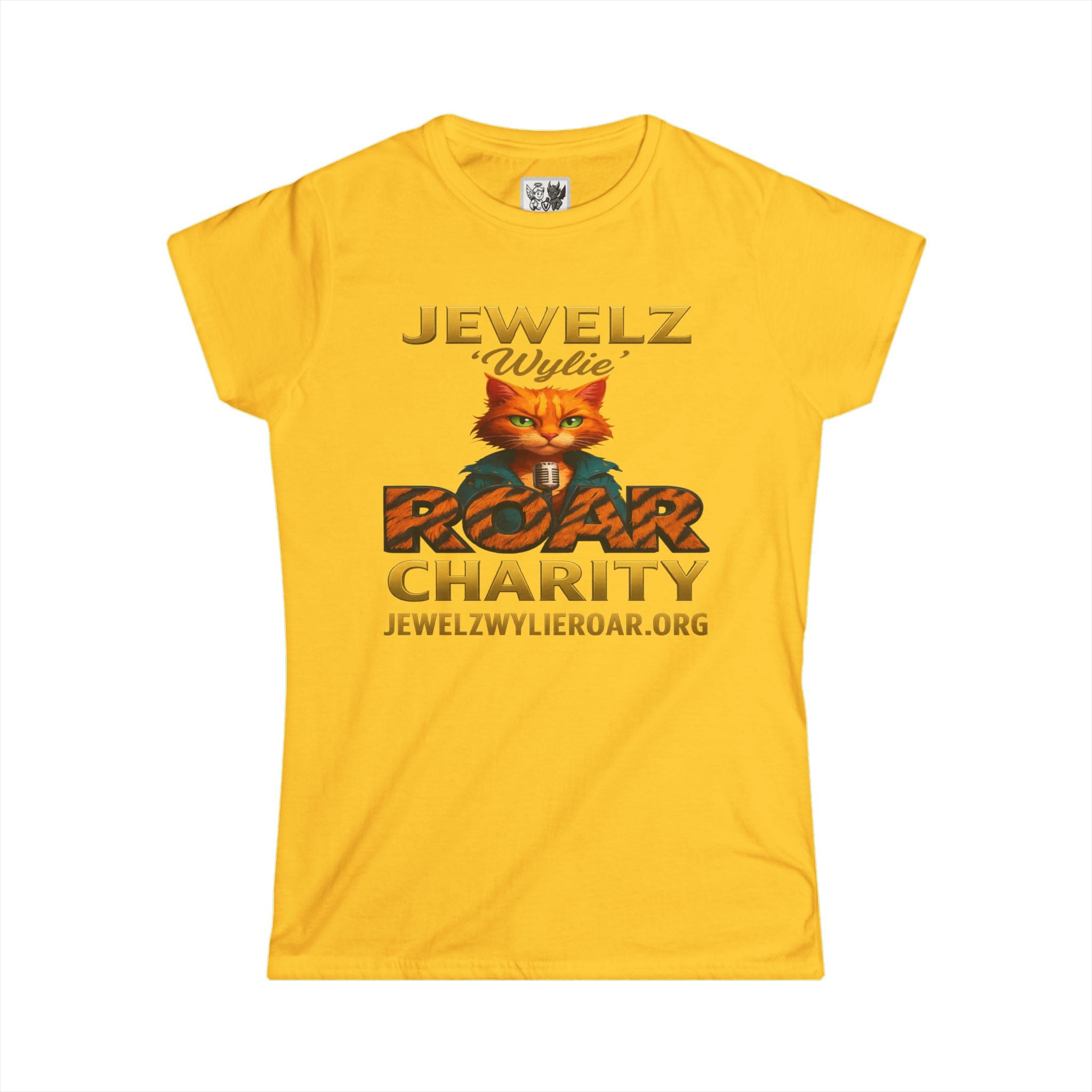 T-shirt caritatif Jewelz « Wylie » Roar pour femme