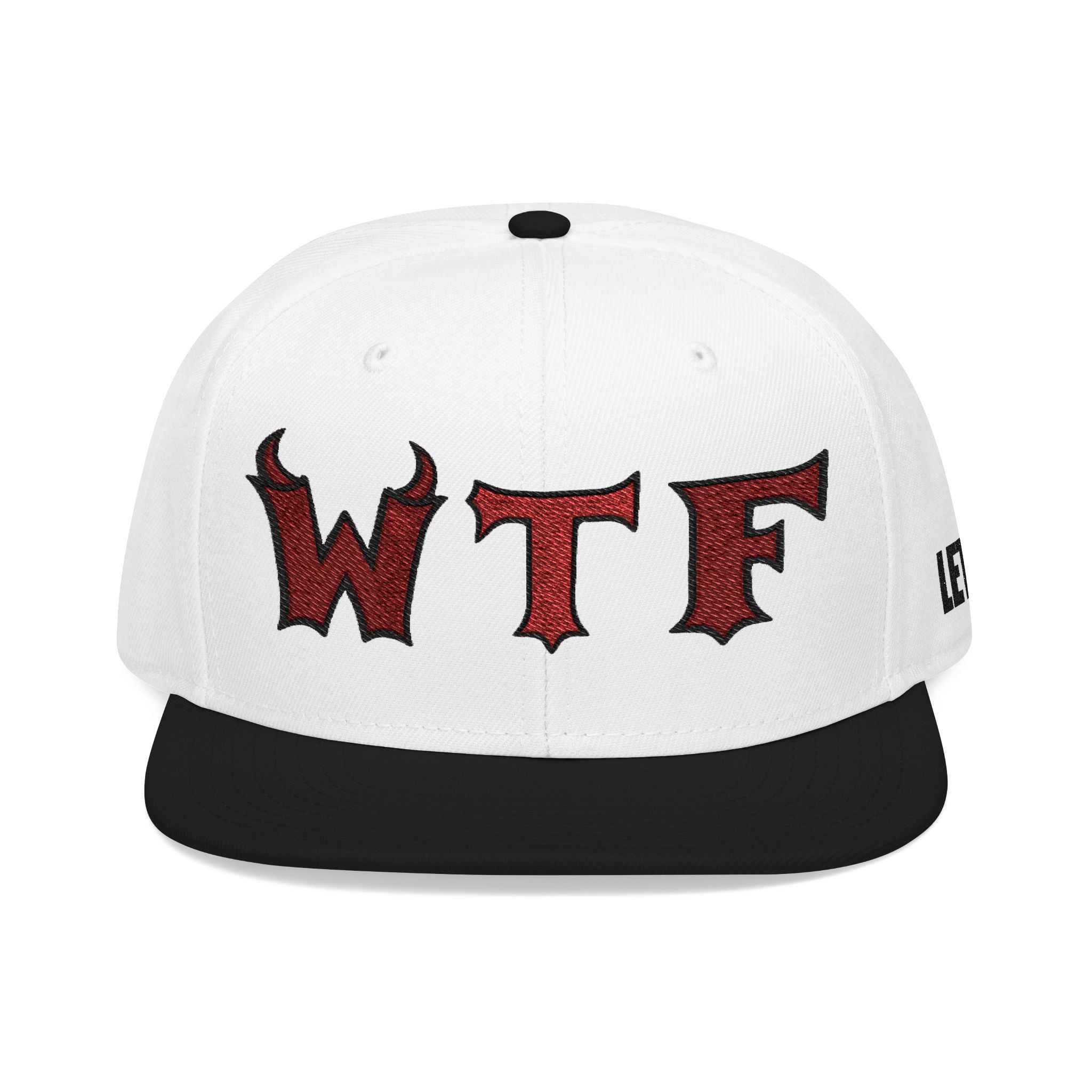 Casquette Snapback avec logo WTF et mascotte