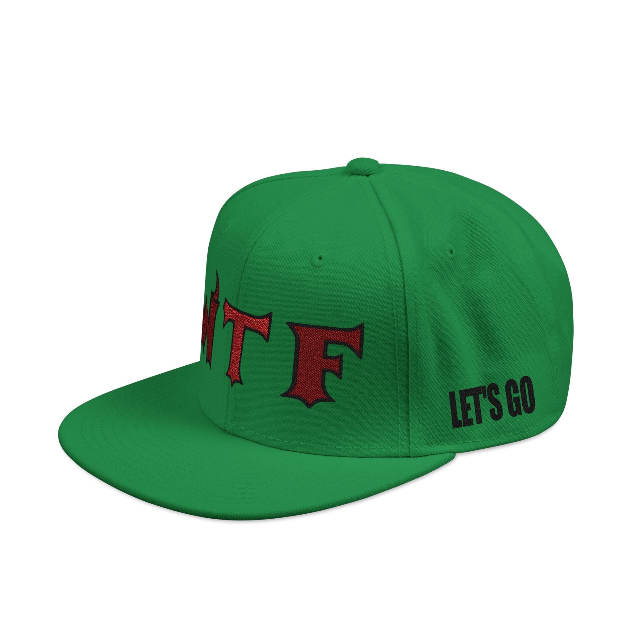 Casquette Snapback avec logo WTF et mascotte