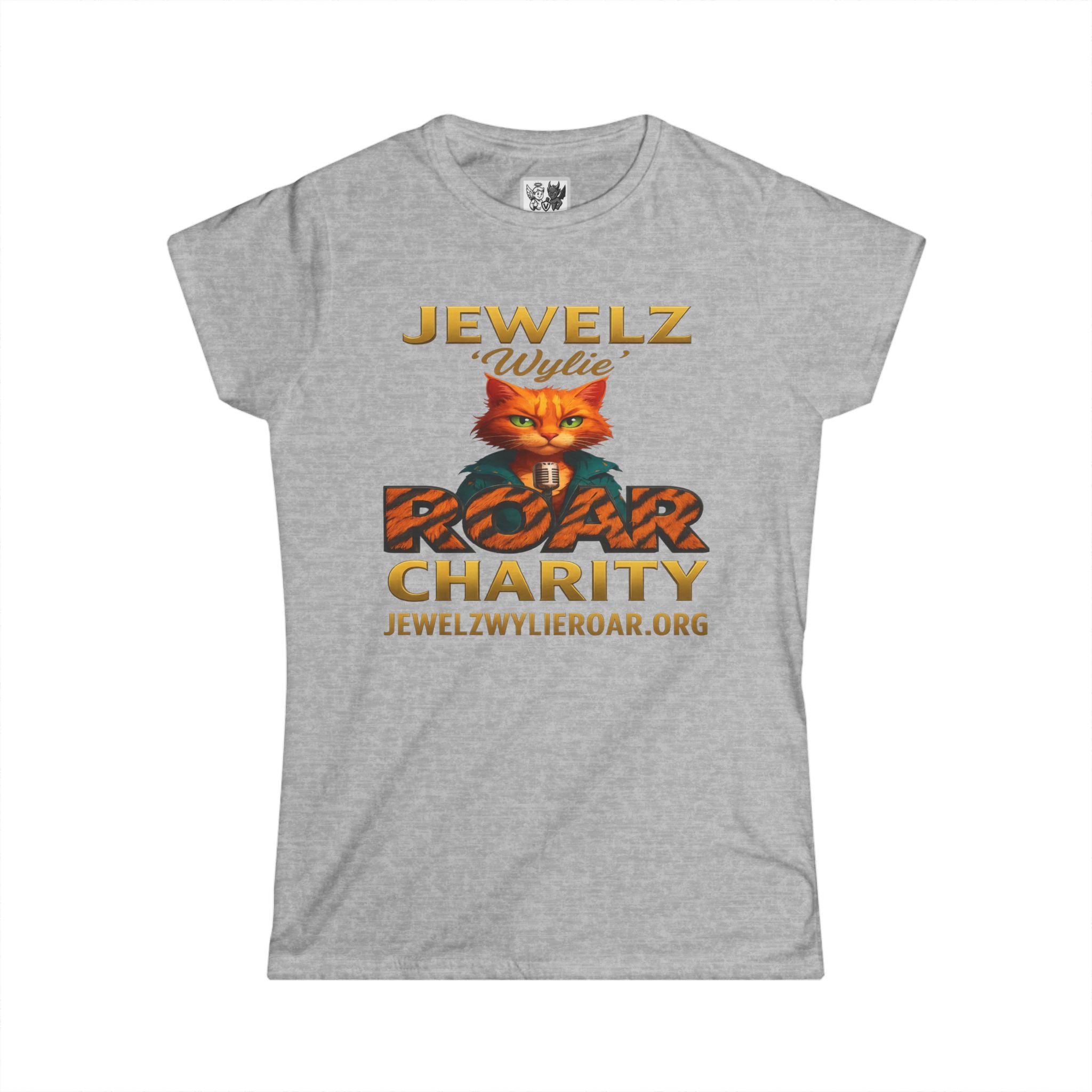 T-shirt caritatif Jewelz « Wylie » Roar pour femme