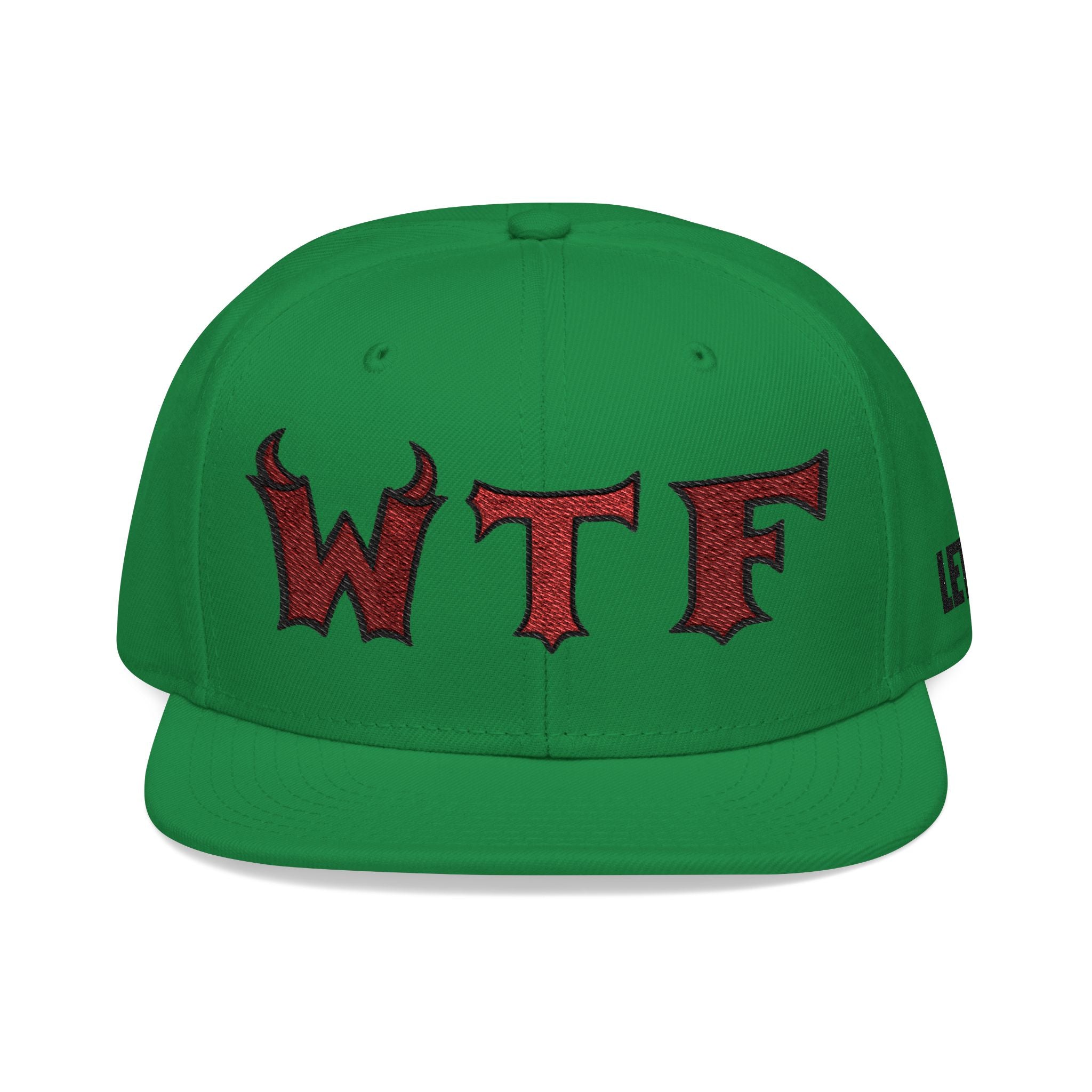 Casquette Snapback avec logo WTF et mascotte