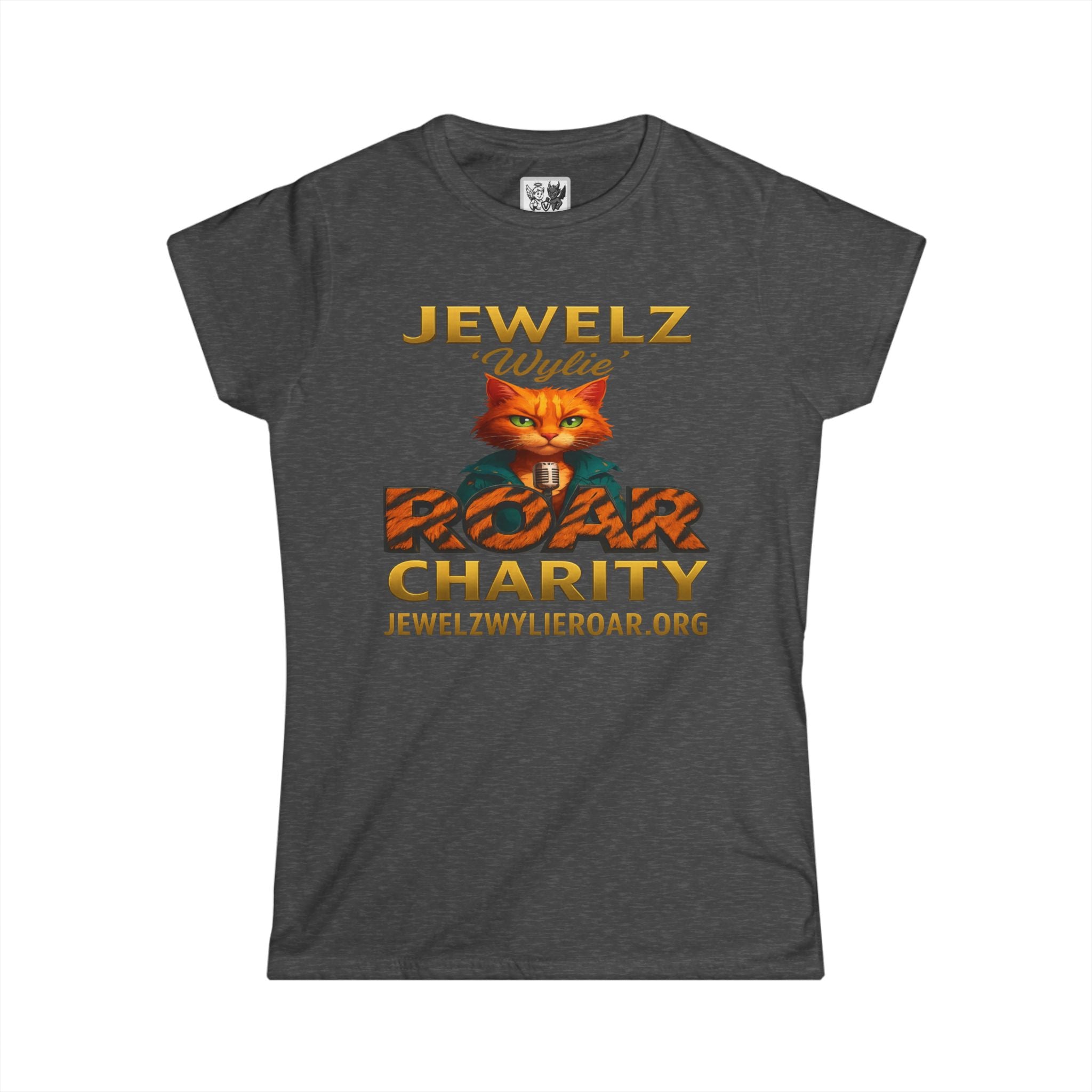 T-shirt caritatif Jewelz « Wylie » Roar pour femme