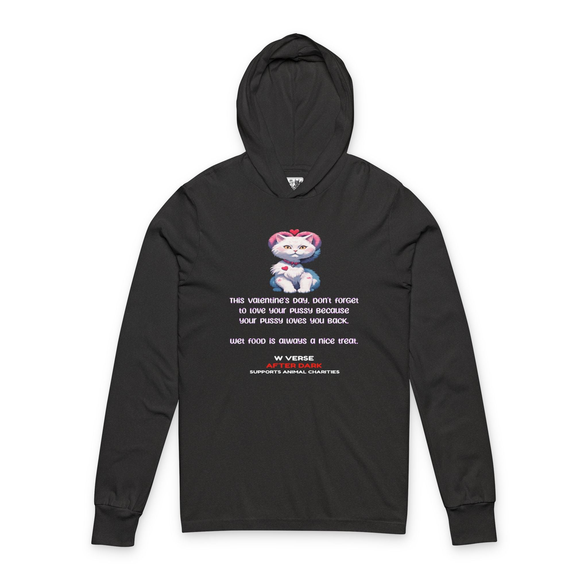 T-shirt unisexe à manches longues et tendance pour la Saint-Valentin W Verse