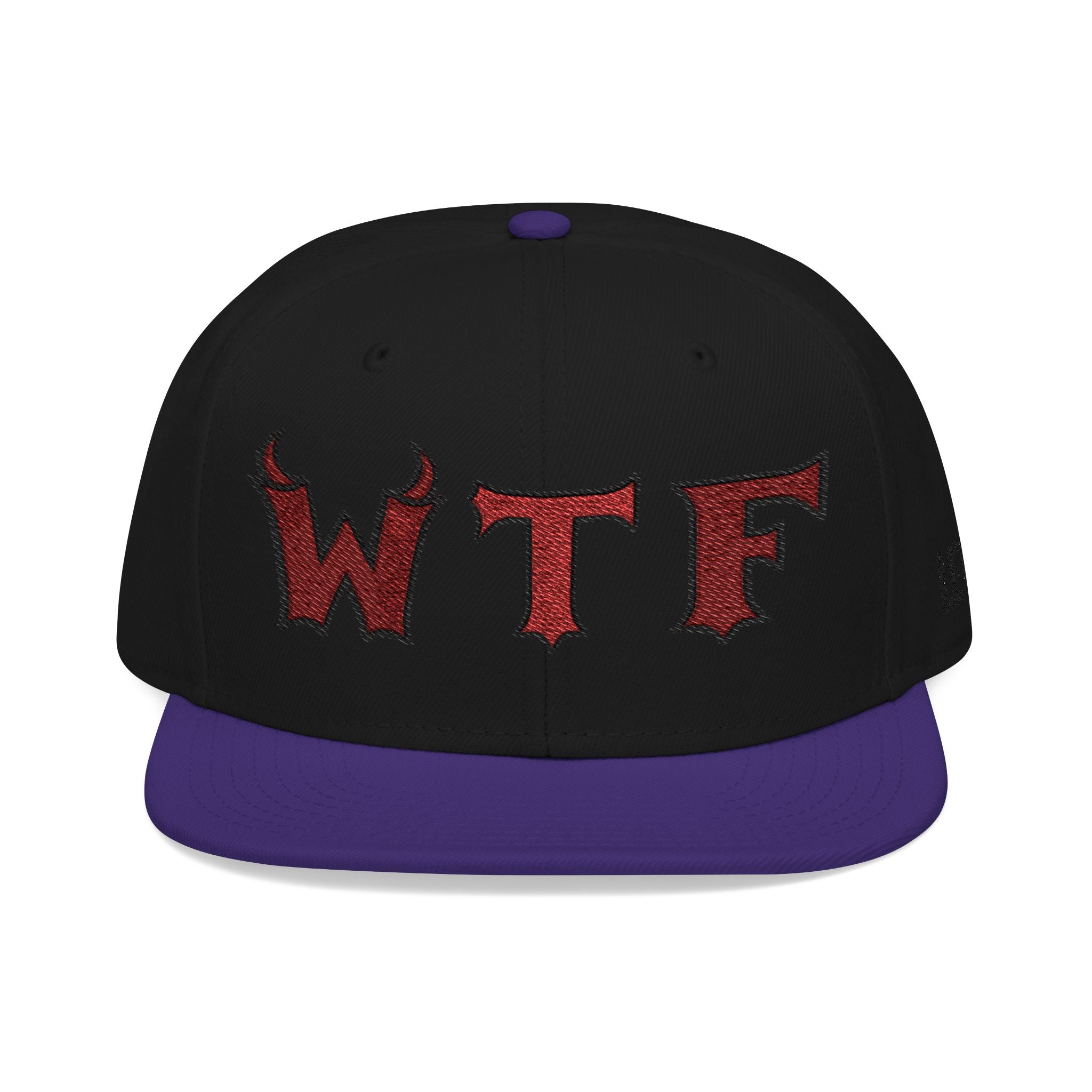 Casquette Snapback avec logo WTF et mascotte