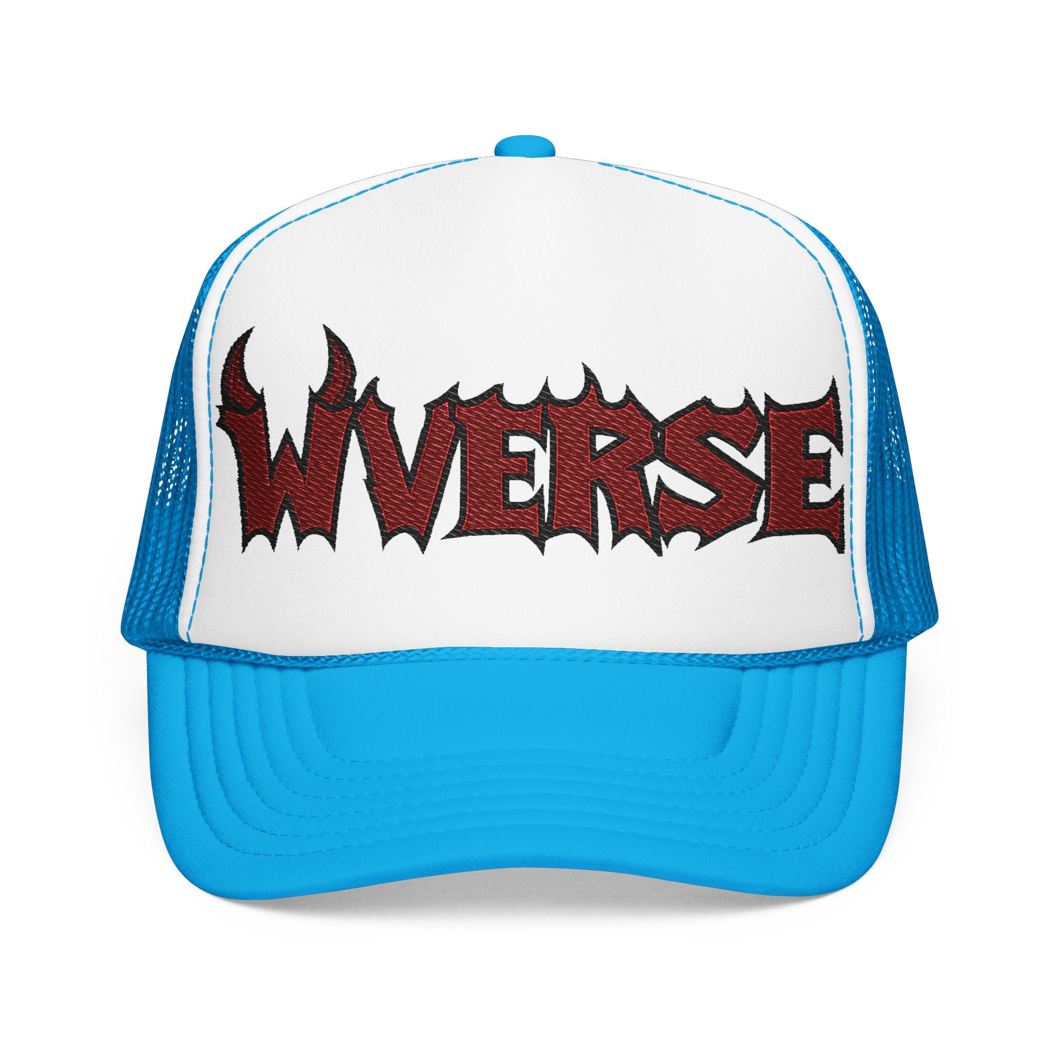 Casquette de camionneur en mousse de marque W Verse Devilish