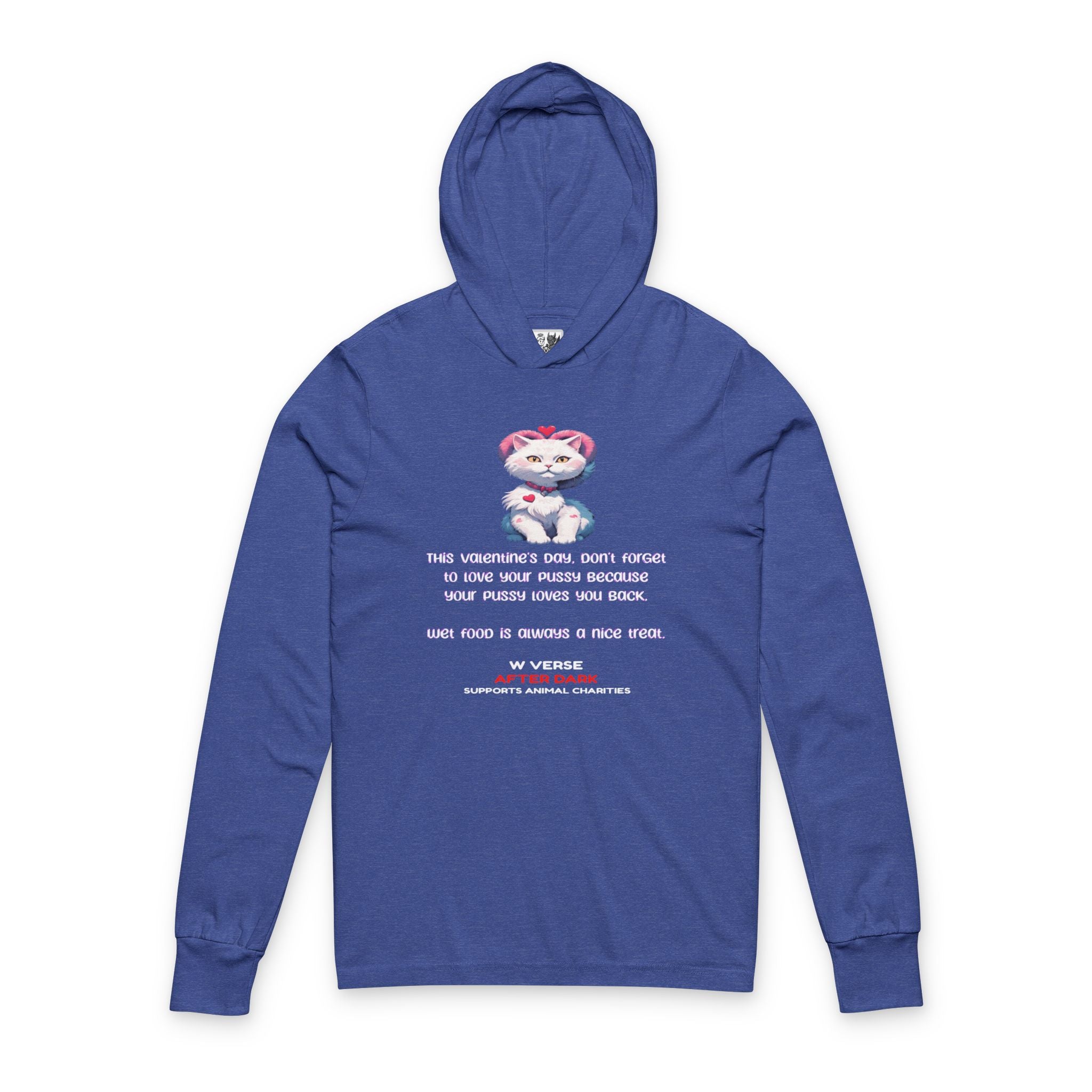 T-shirt unisexe à manches longues et tendance pour la Saint-Valentin W Verse