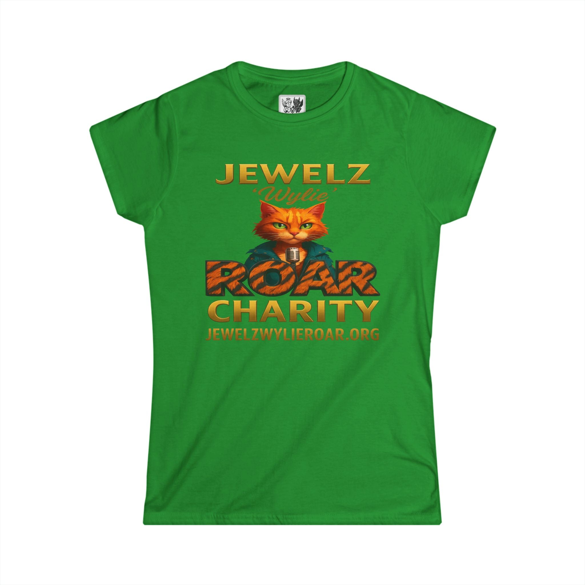 T-shirt caritatif Jewelz « Wylie » Roar pour femme