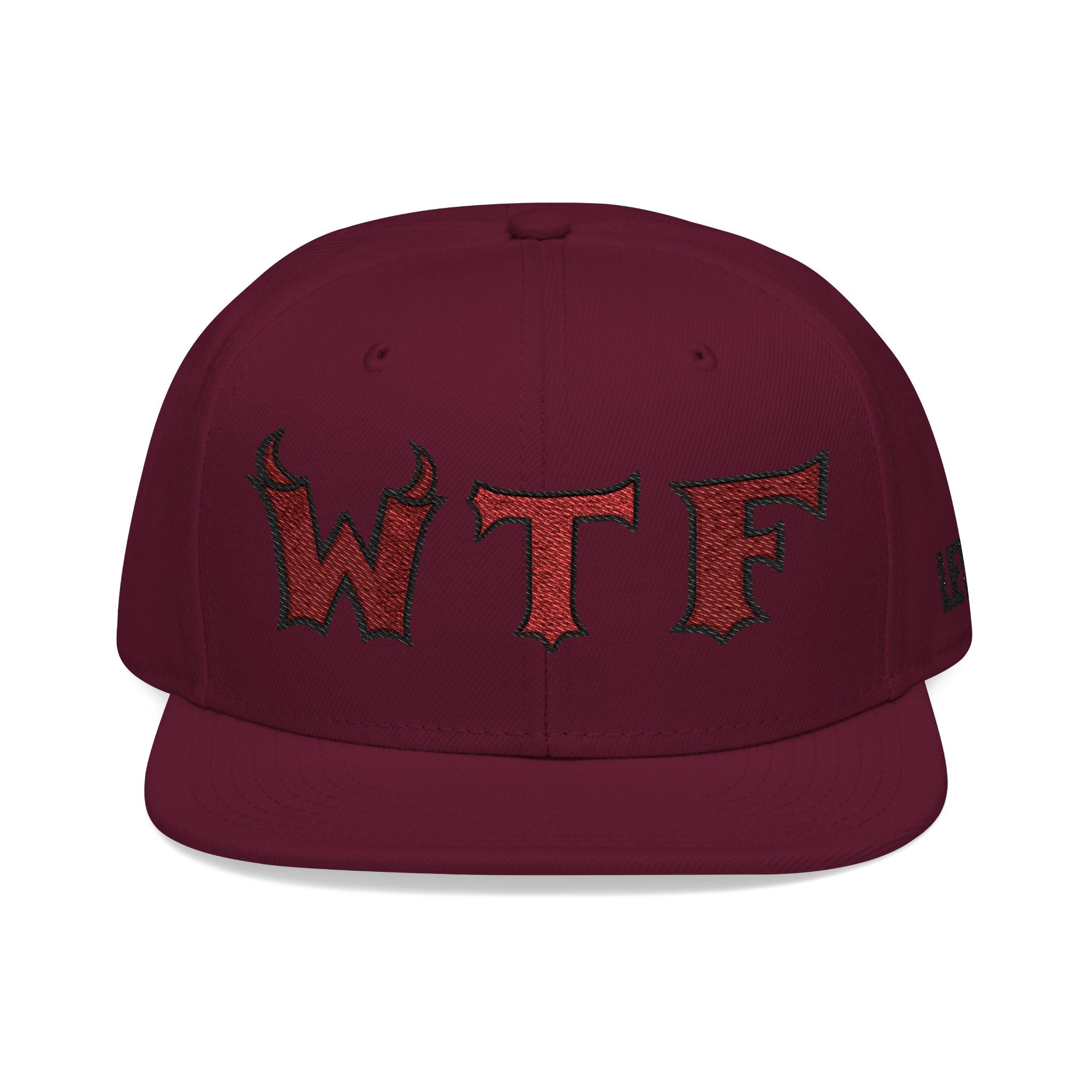 Casquette Snapback avec logo WTF et mascotte