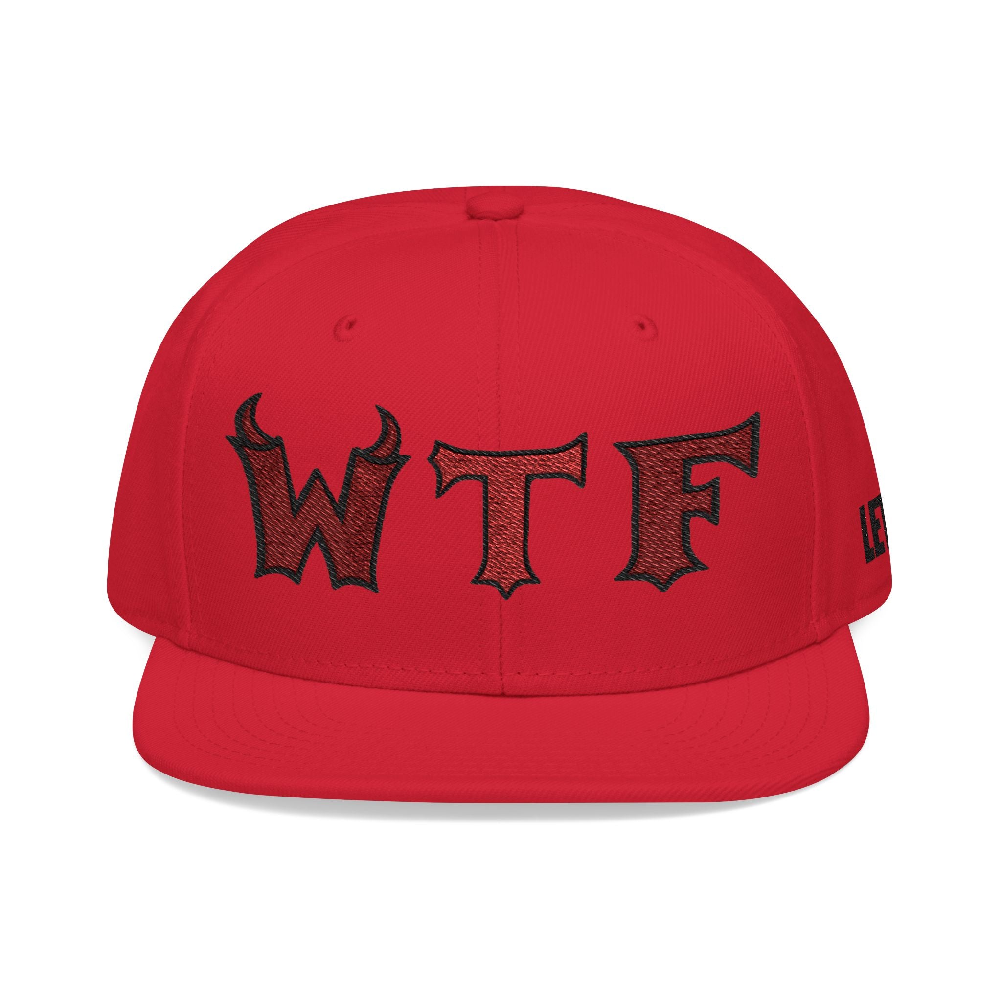 Casquette Snapback avec logo WTF et mascotte
