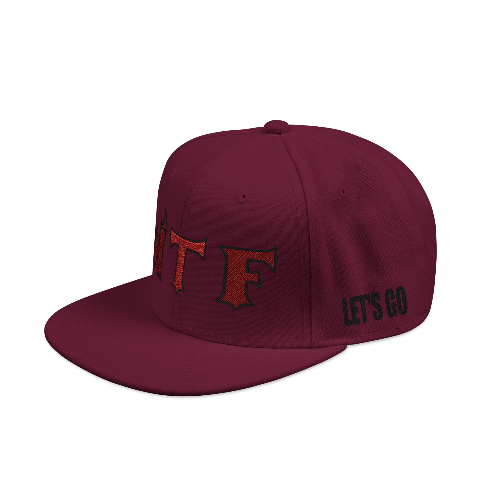 Casquette Snapback avec logo WTF et mascotte