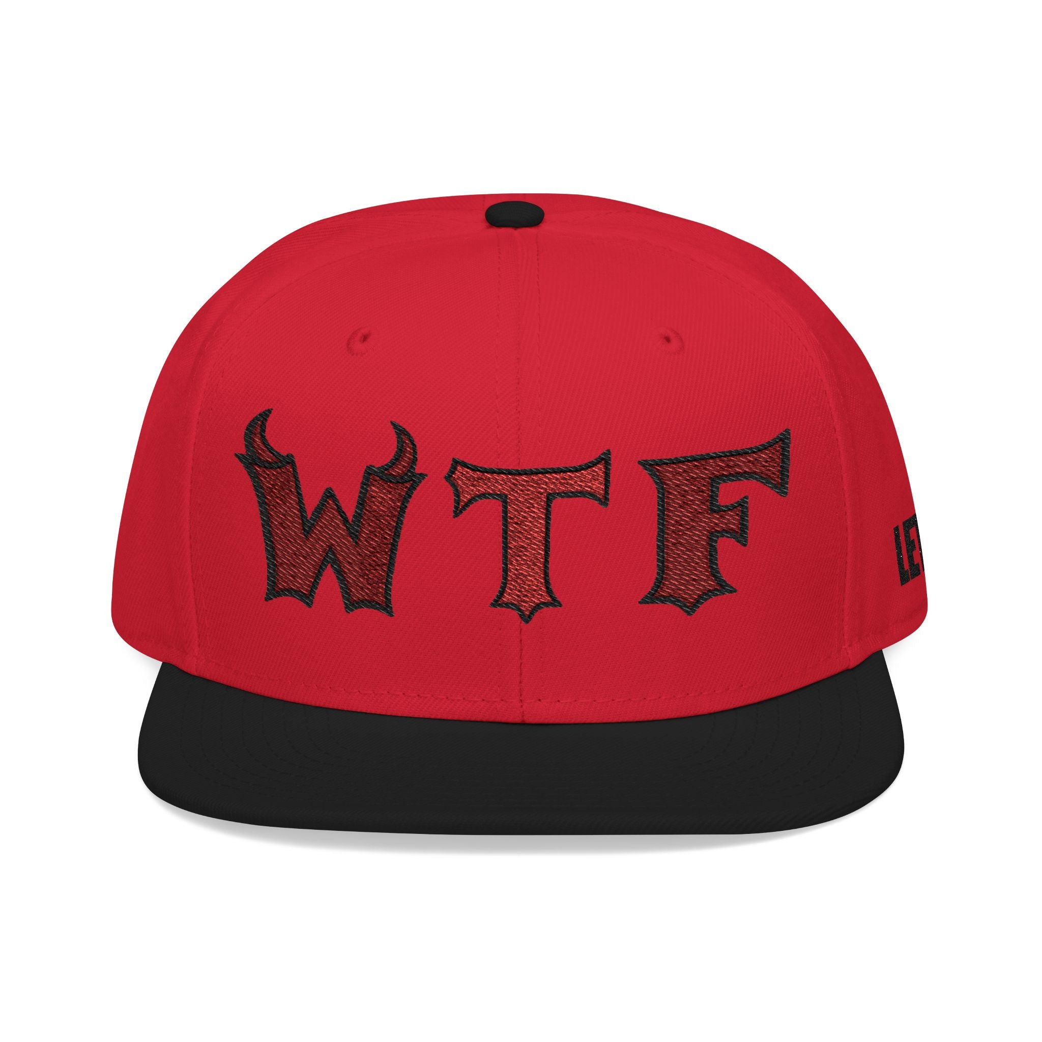 Casquette Snapback avec logo WTF et mascotte