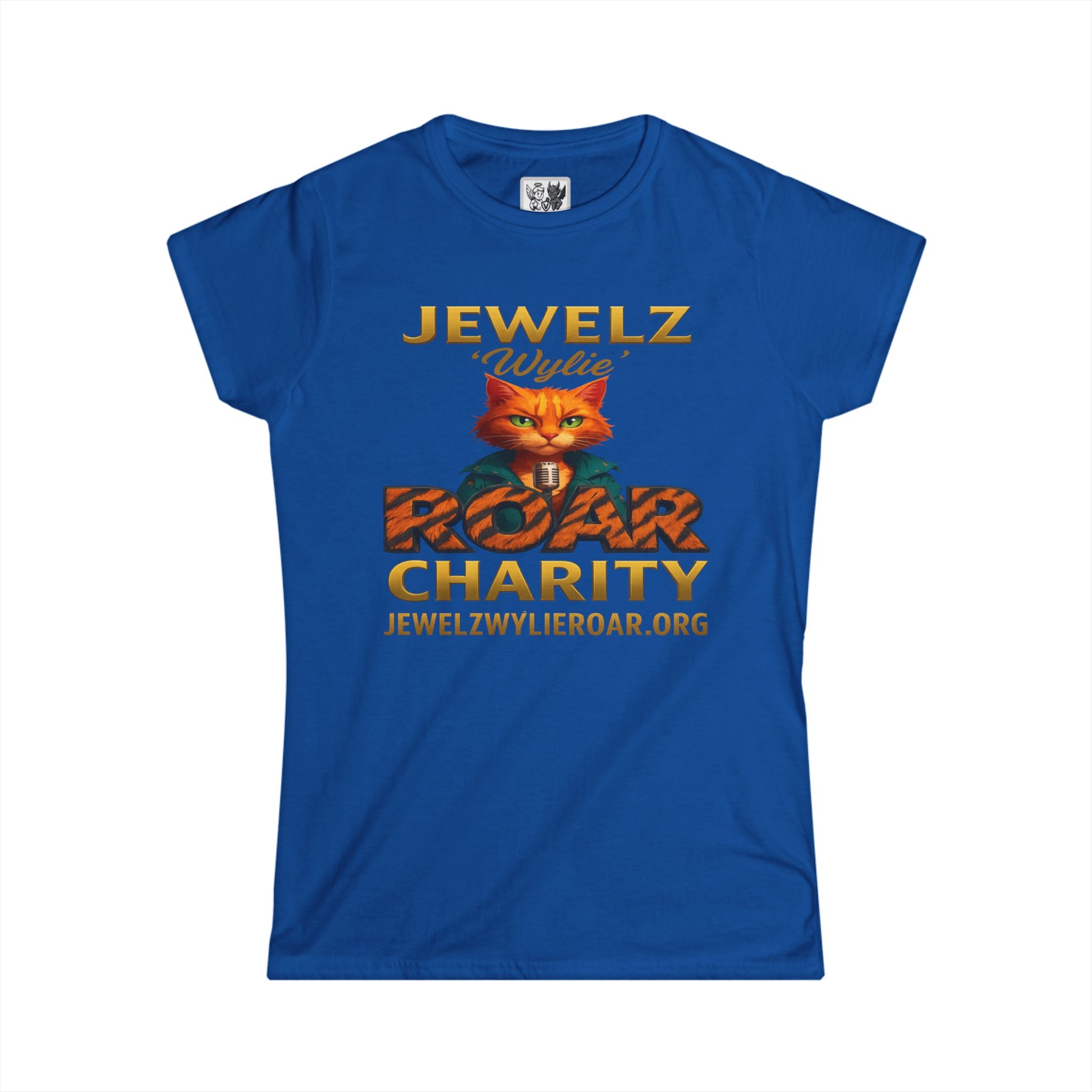 T-shirt caritatif Jewelz « Wylie » Roar pour femme