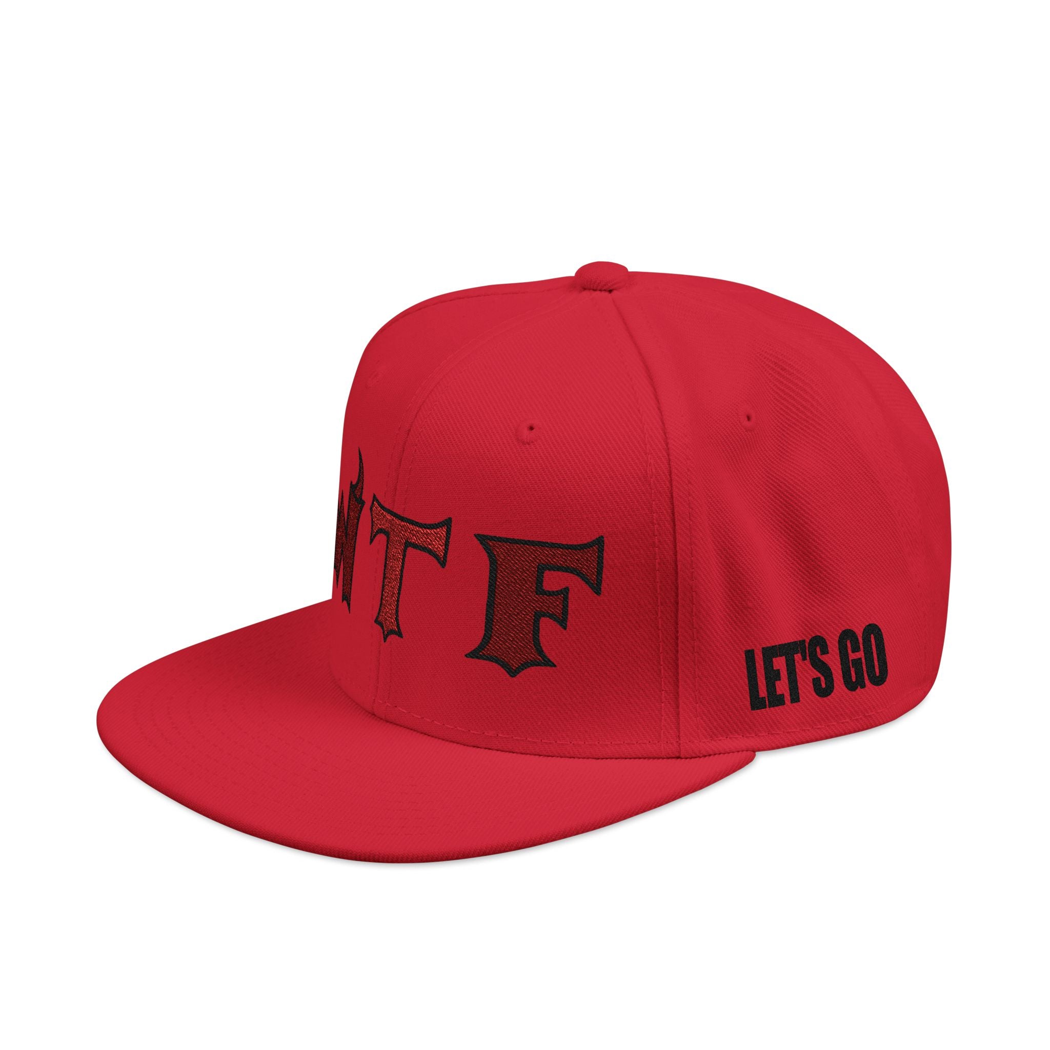 Casquette Snapback avec logo WTF et mascotte