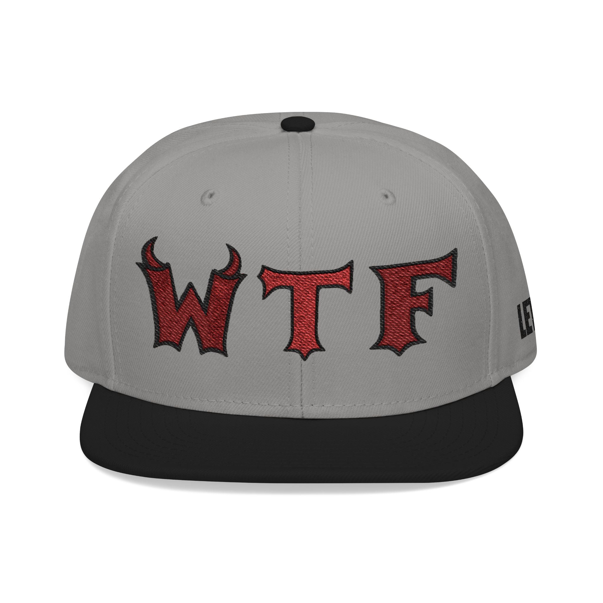 Casquette Snapback avec logo WTF et mascotte