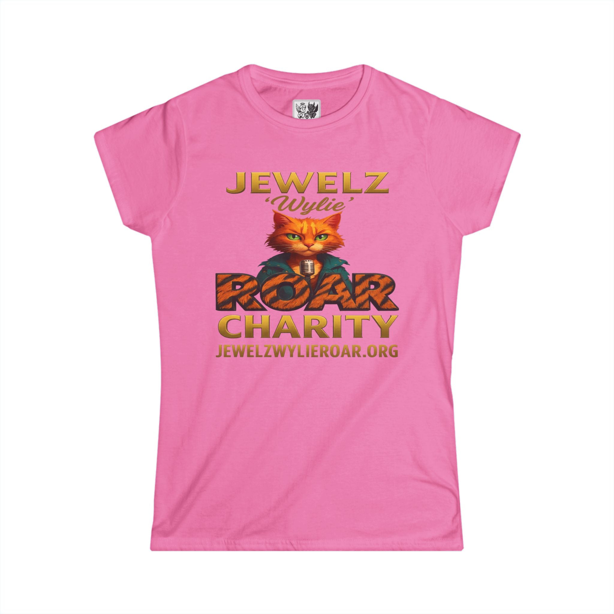 T-shirt caritatif Jewelz « Wylie » Roar pour femme
