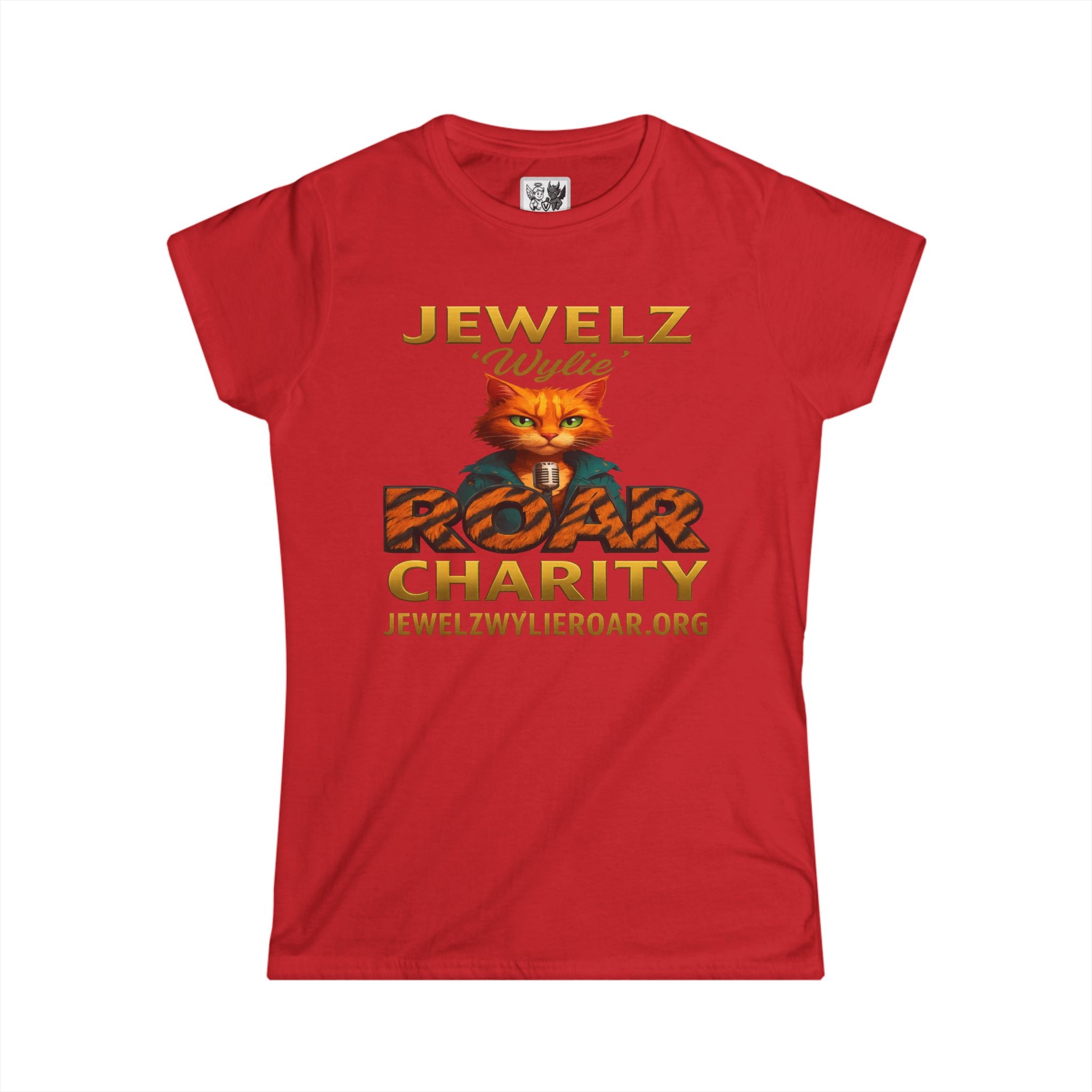 T-shirt caritatif Jewelz « Wylie » Roar pour femme