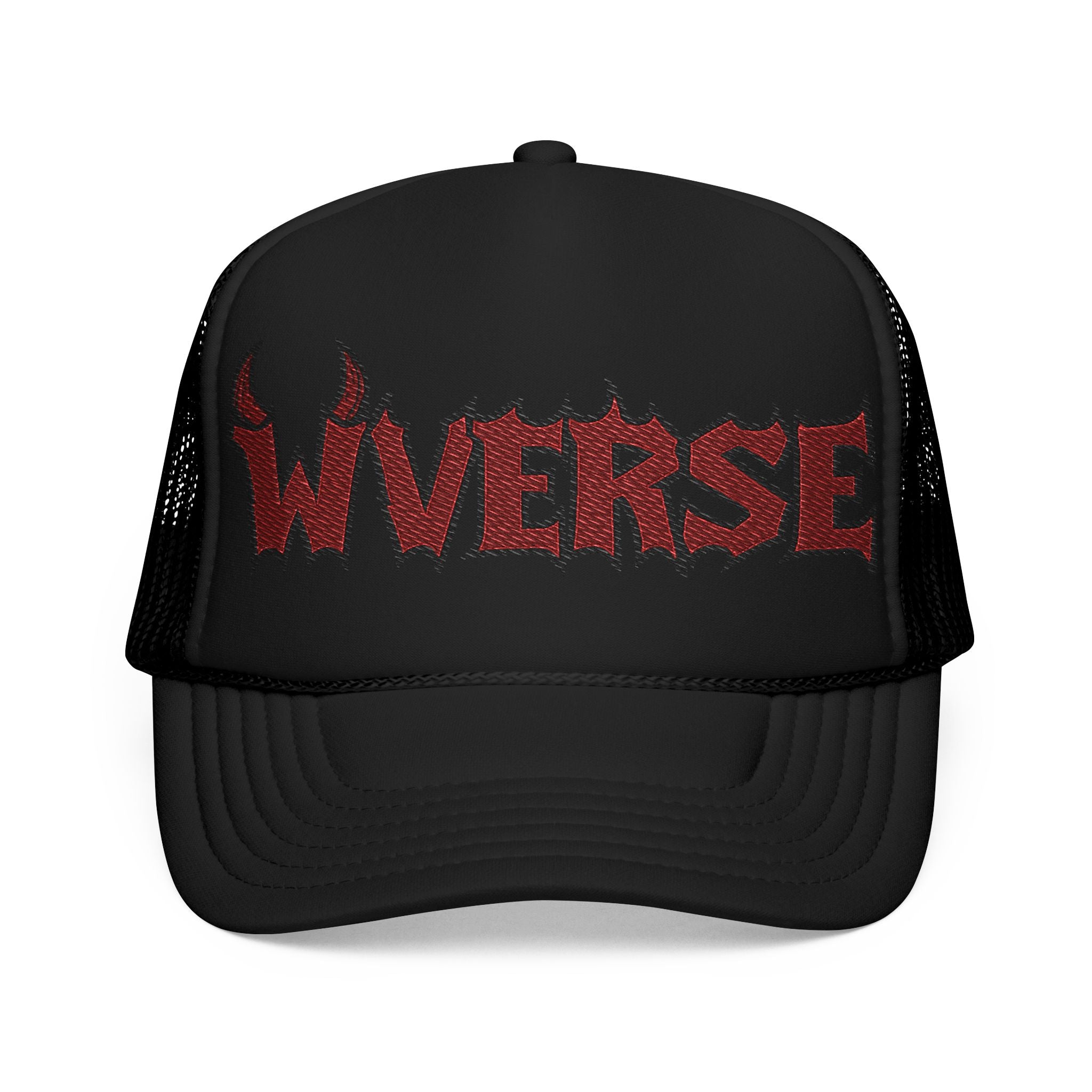 W Verse Devilish Branded Foam Trucker Hat