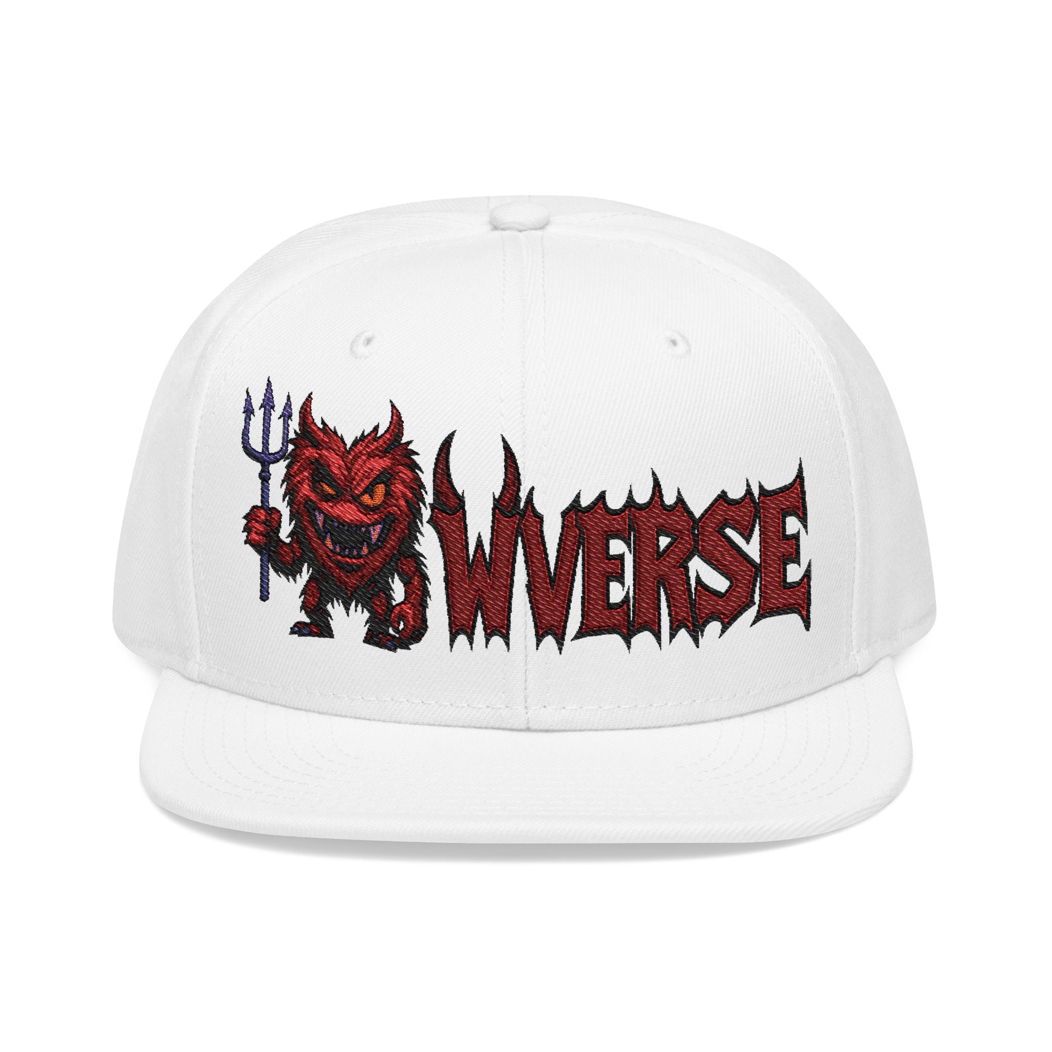 W Verse Mascot & Devilish Logo Snapback Cap