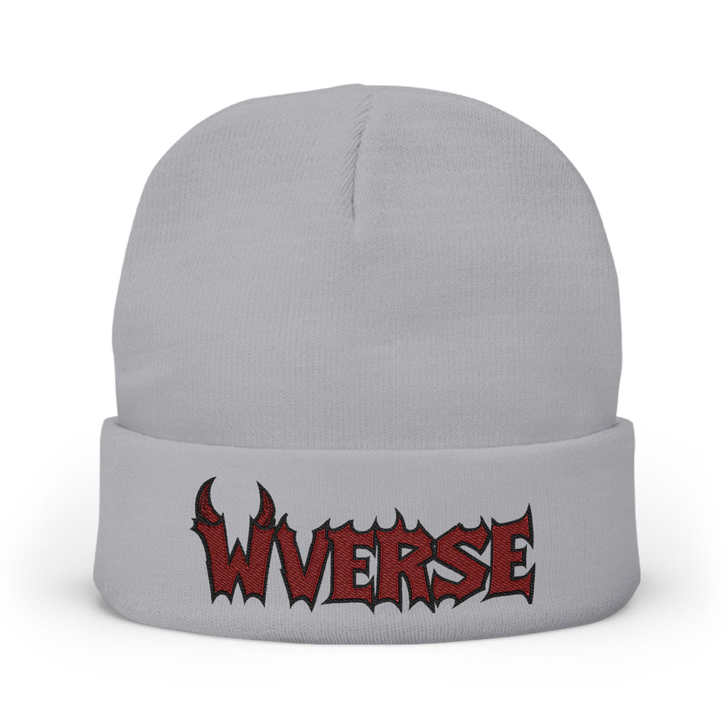 W Verse Branded Knit Beanie