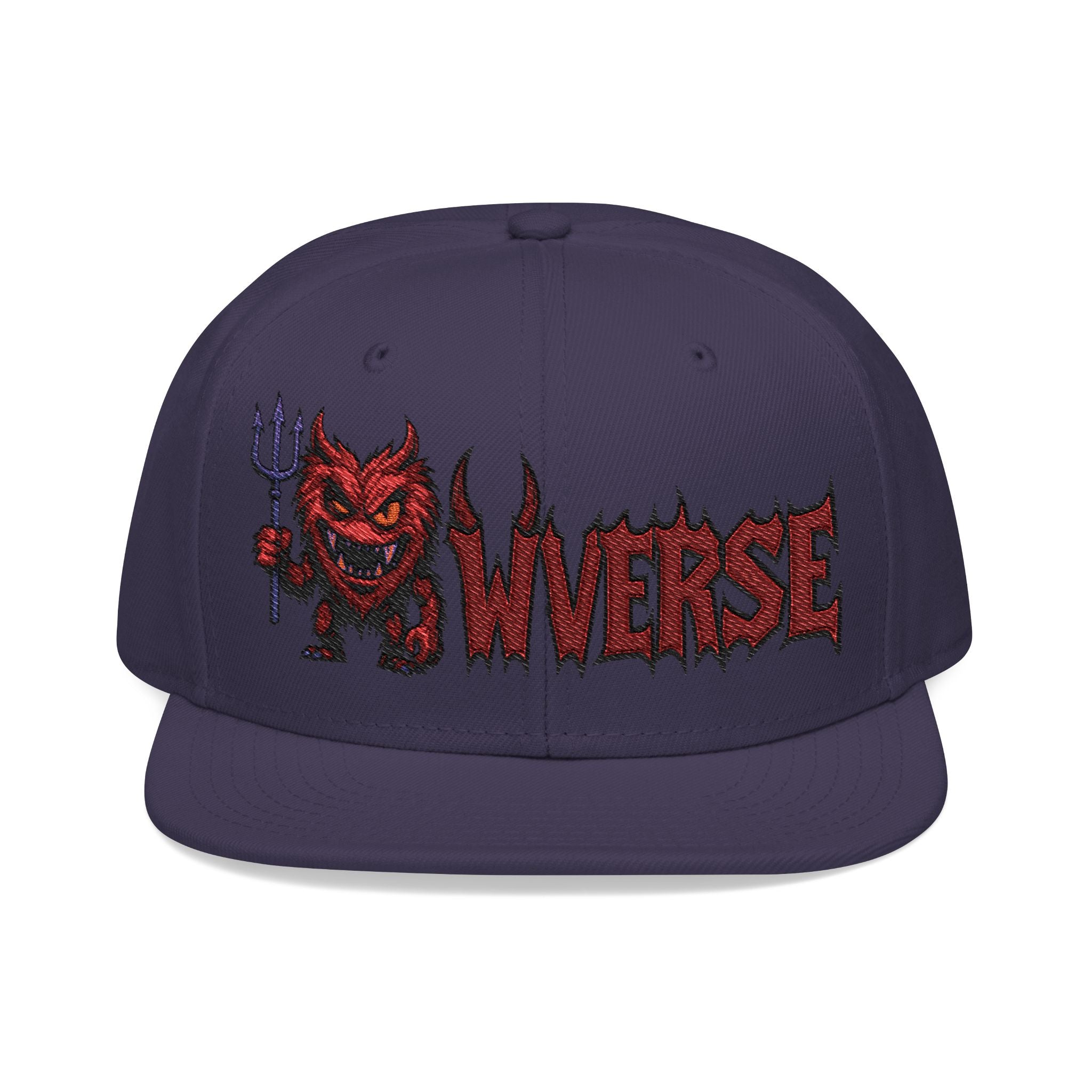 W Verse Mascot & Devilish Logo Snapback Cap