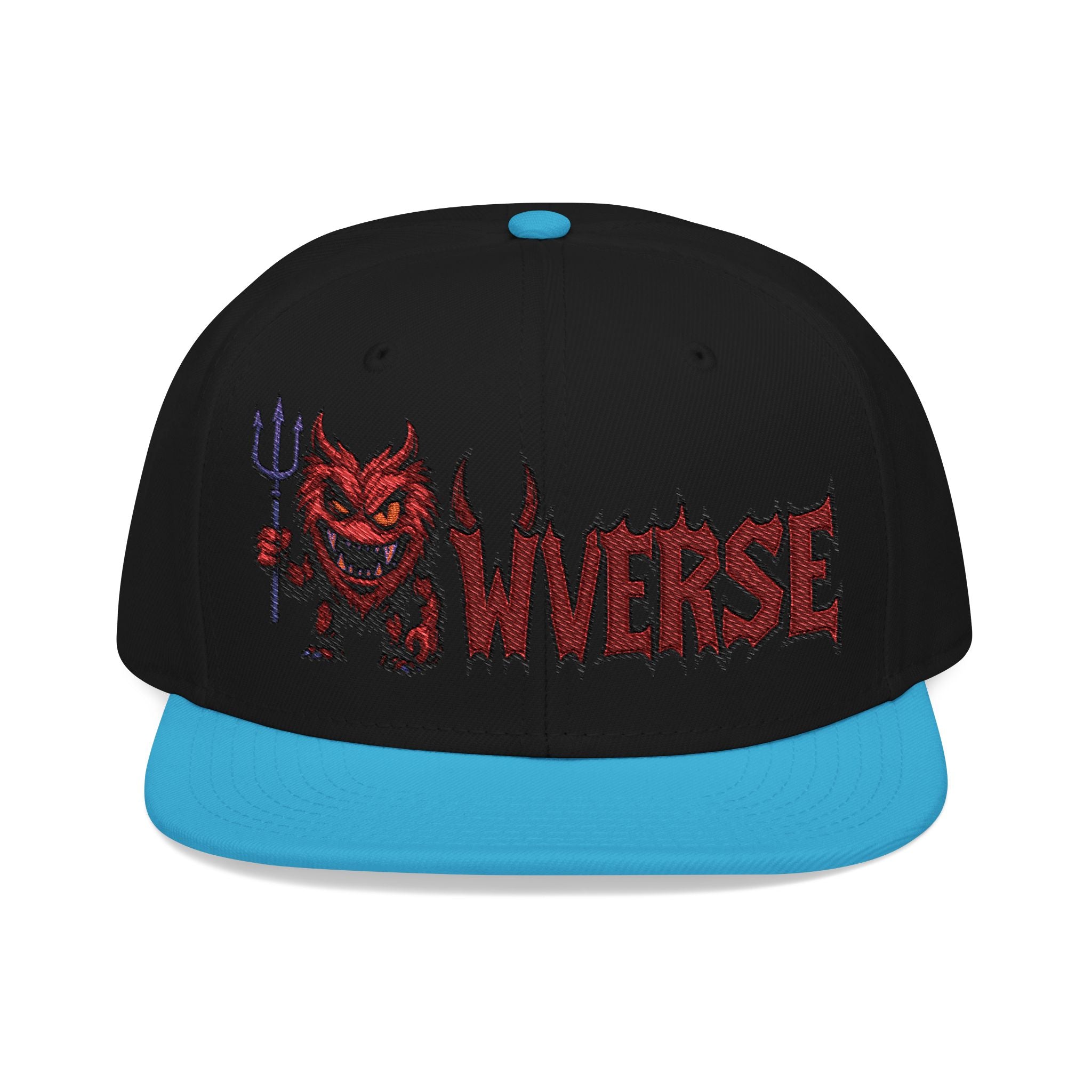 W Verse Mascot & Devilish Logo Snapback Cap