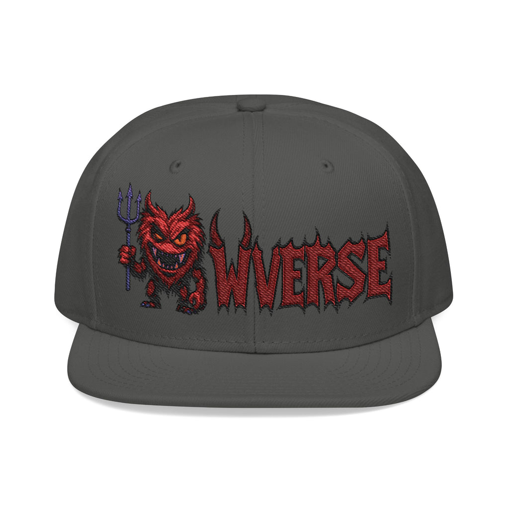W Verse Mascot & Devilish Logo Snapback Cap