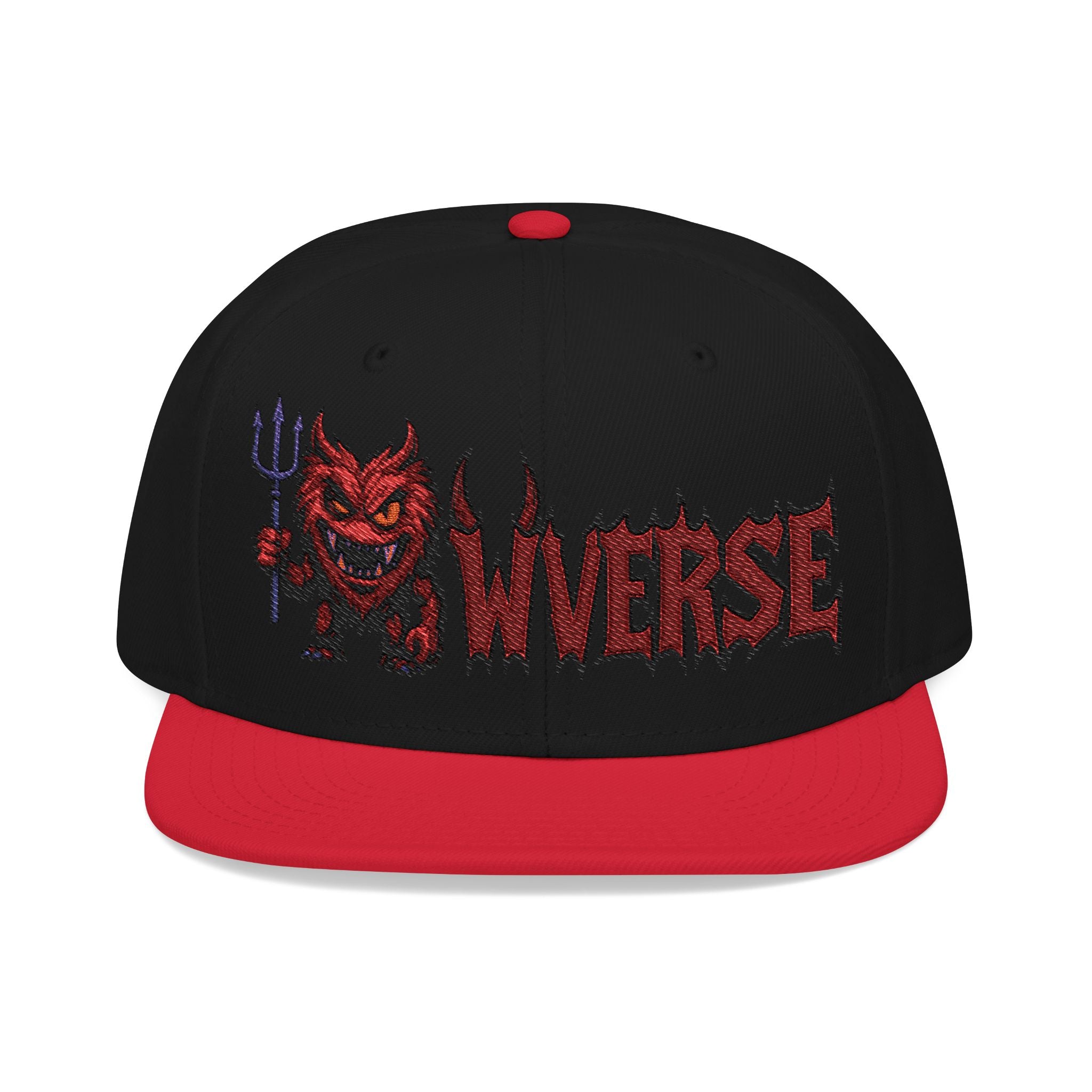 W Verse Mascot & Devilish Logo Snapback Cap