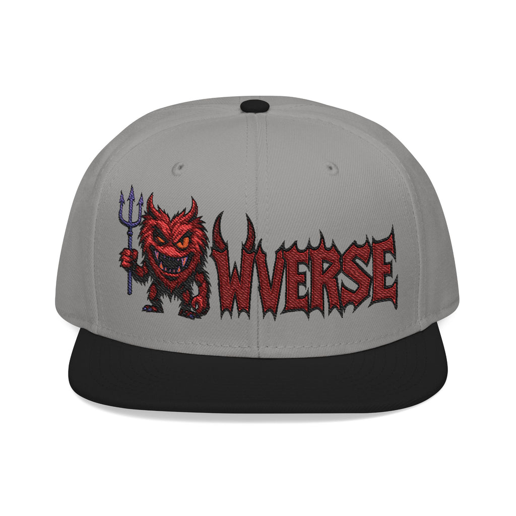 W Verse Mascot & Devilish Logo Snapback Cap