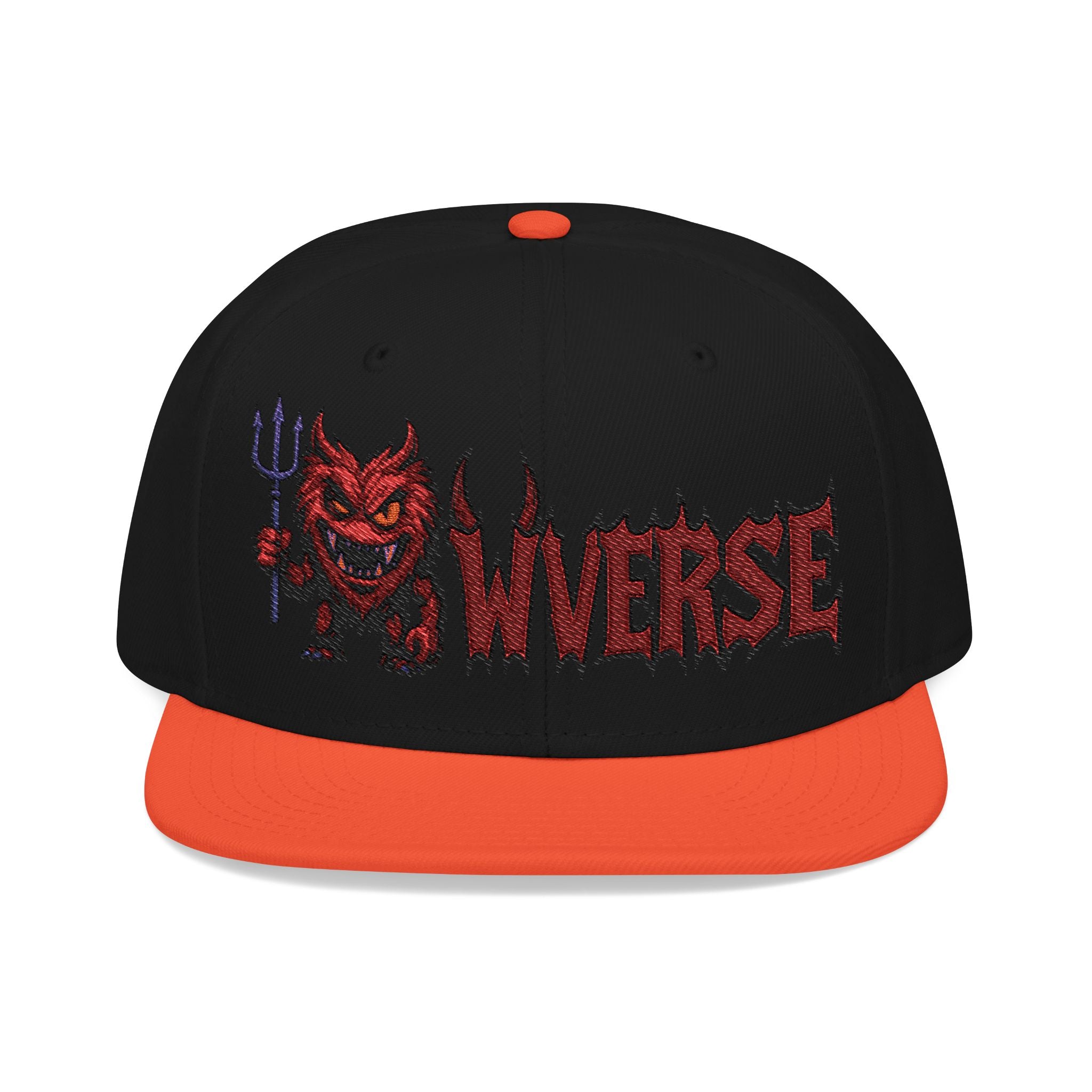 W Verse Mascot & Devilish Logo Snapback Cap