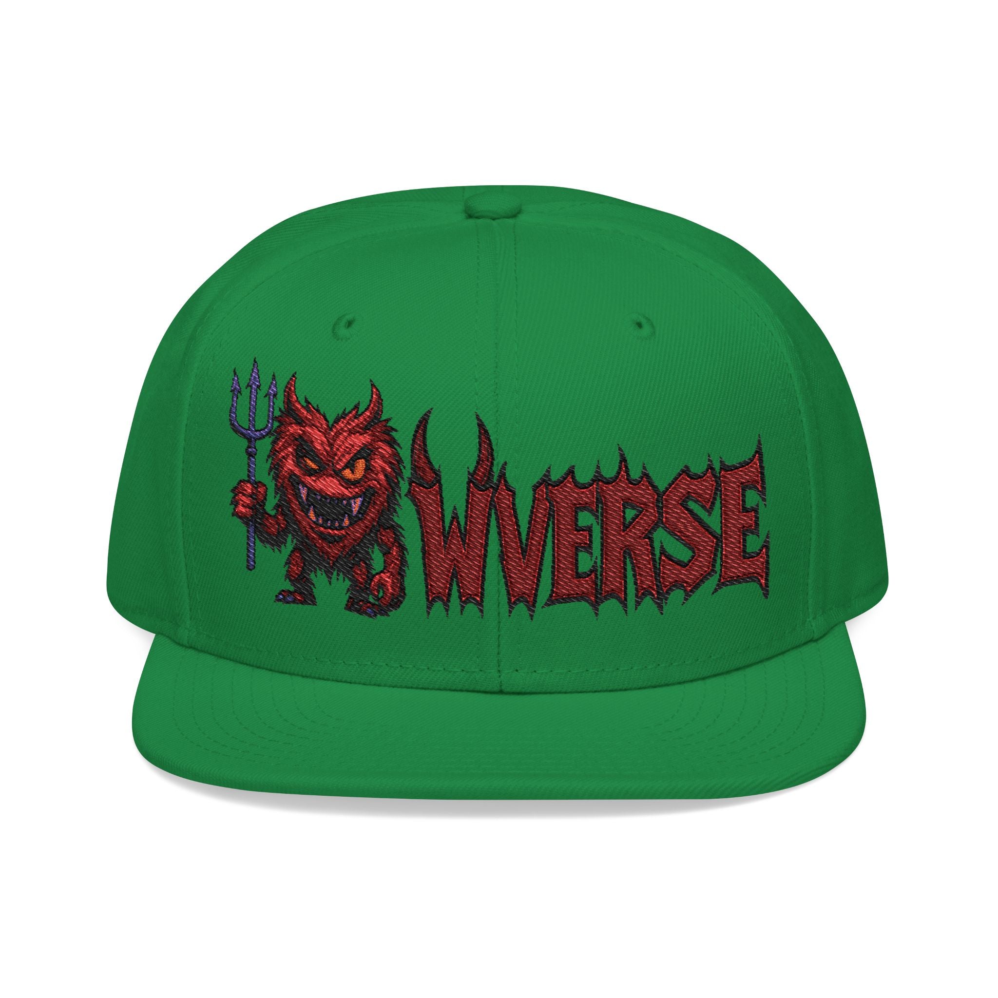 W Verse Mascot & Devilish Logo Snapback Cap