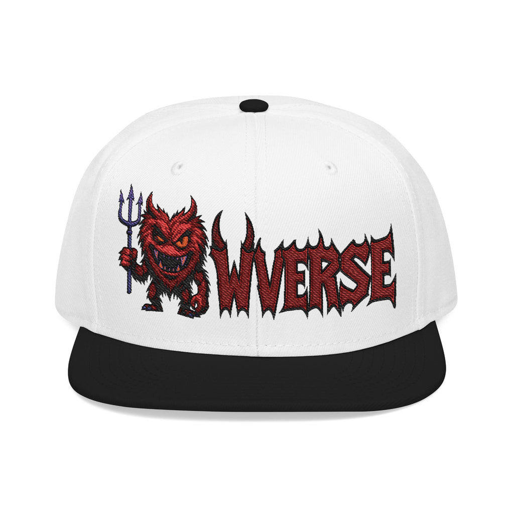 W Verse Mascot & Devilish Logo Snapback Cap