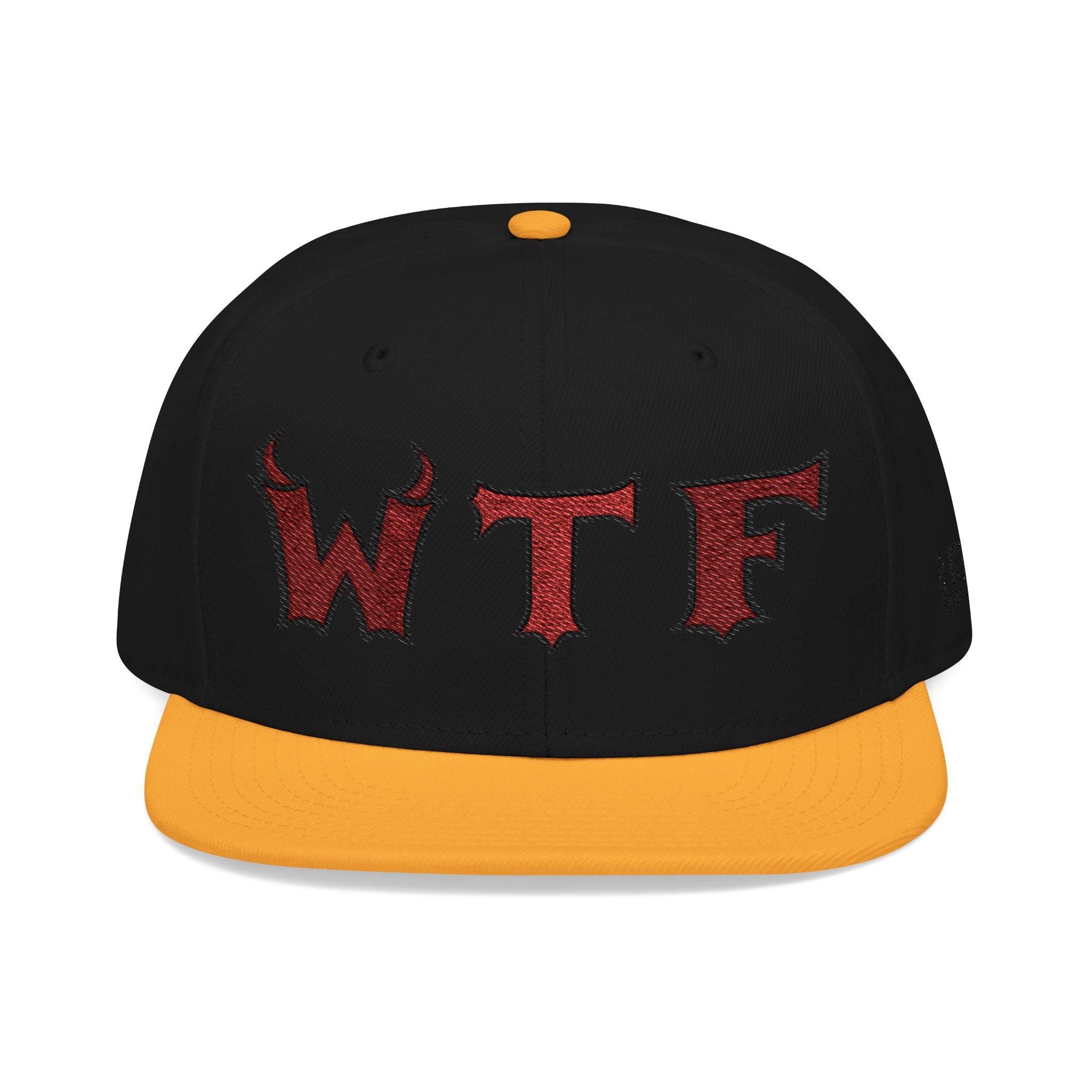 WTF and Mascot Logo Snapback Cap