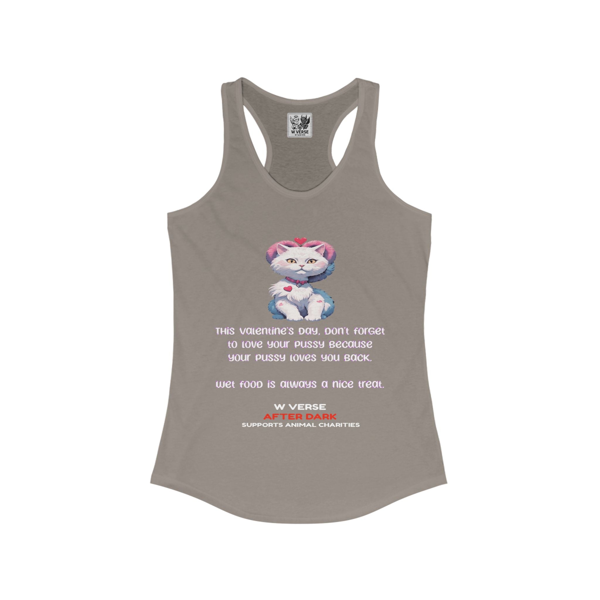 W Verse Valentine's Women's Racerback Tank