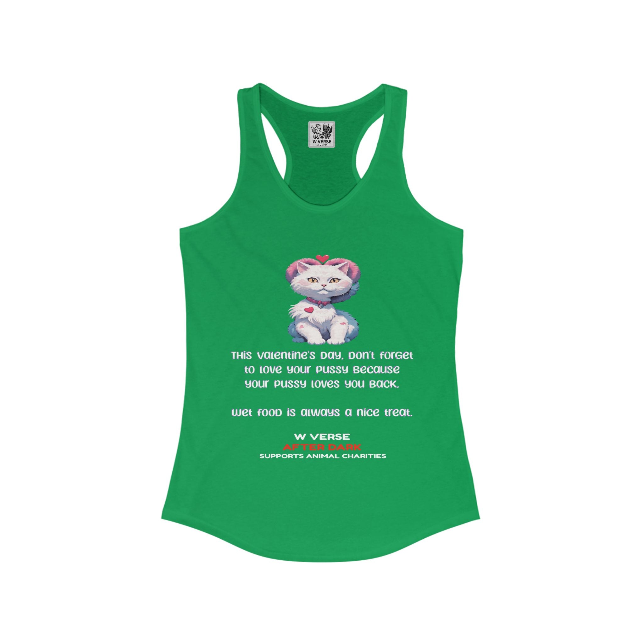 W Verse Valentine's Women's Racerback Tank