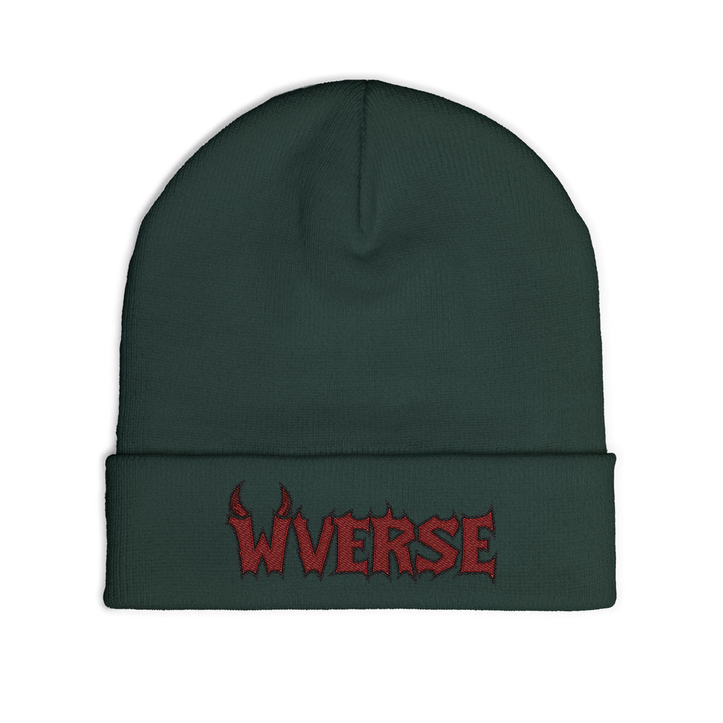 W Verse Branded Knit Beanie