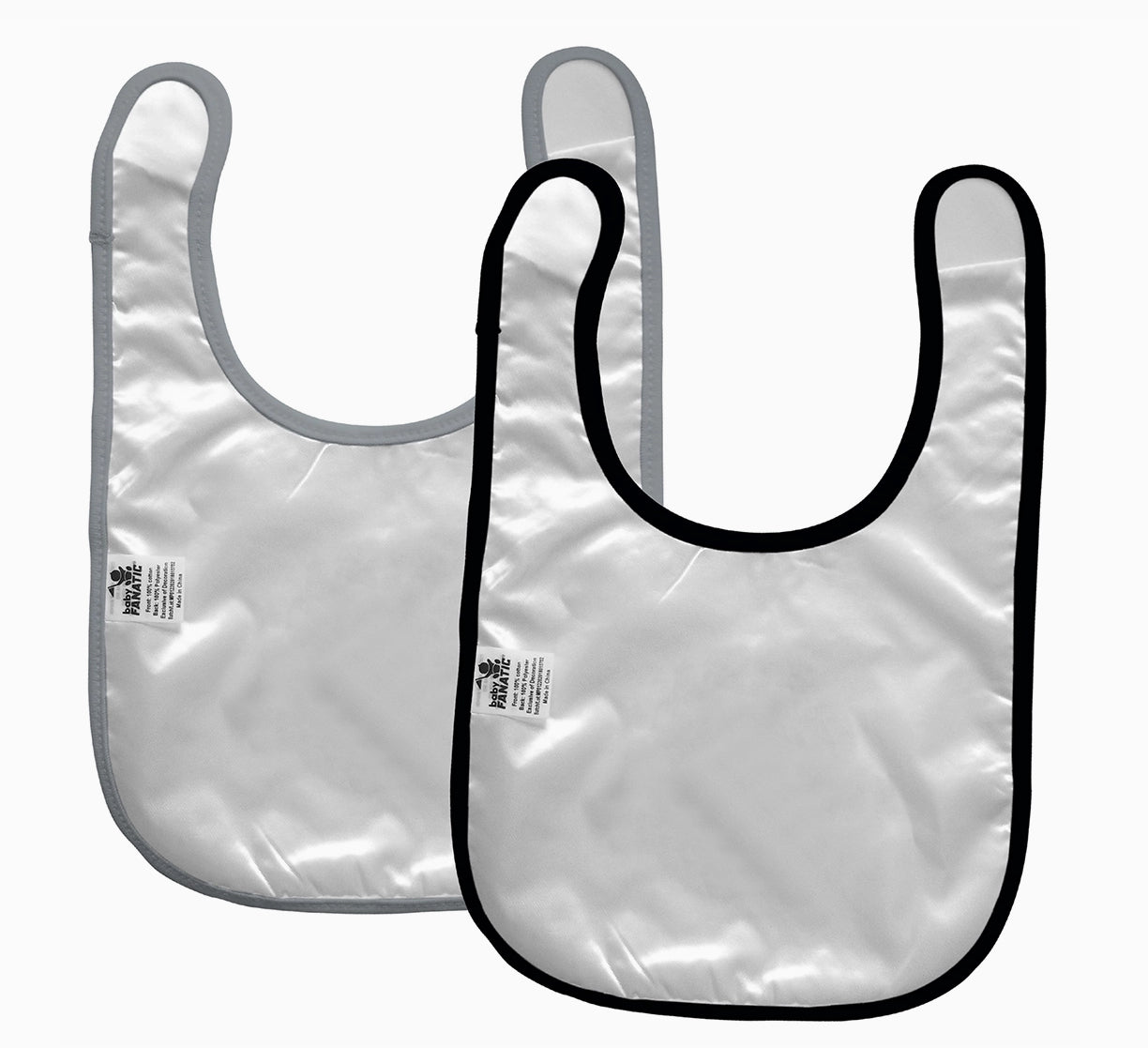 Las Vegas Raiders - Baby Bibs 2-Pack - Black & Gray