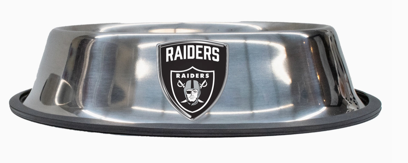 Las Vegas Raiders Everyday Pet Bowl (Large)